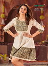 Mostyle 4020 Kalamkari Cotton Printed Short Kurtis Wholesale Market In Surat
